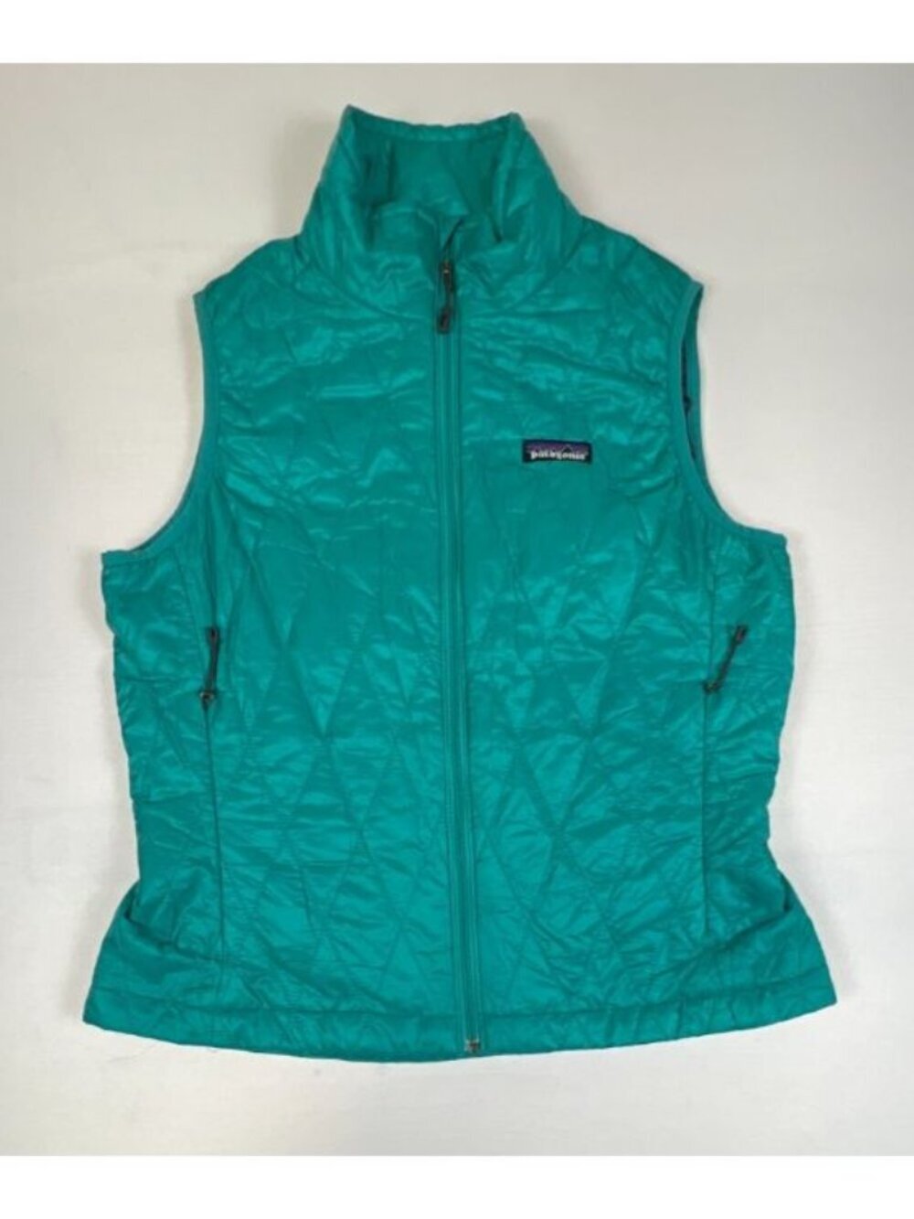 Patagonia Women's Small Nano Puff Vest Green Quilted Primaloft Insulated